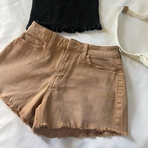So tan women shorts distress hem size 26 waist